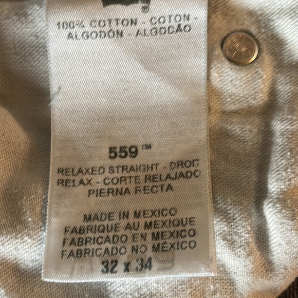Levi’s 559 Size 32x34 - Picture 6 of 8